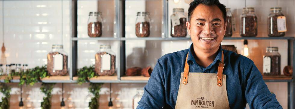 Van houten ambassadors Dhan tamang recipes
