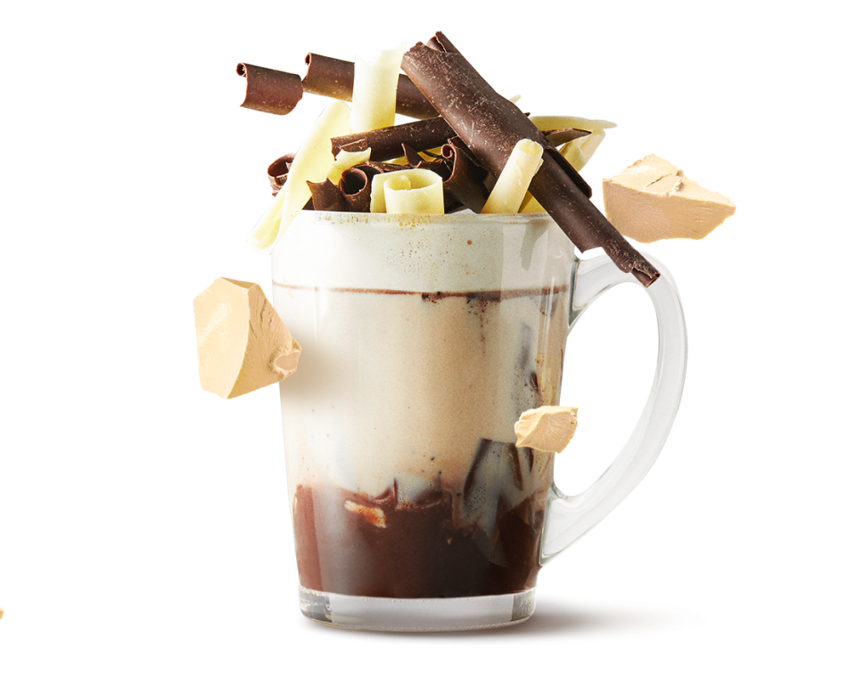 Van Houten Ground White Chocolate Drink